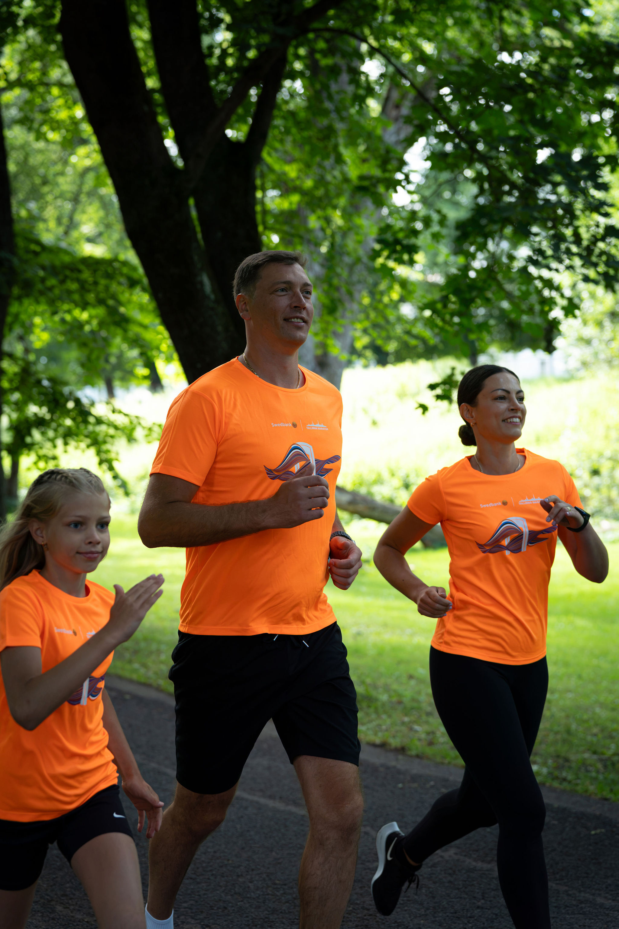 The front and back of the Tallinn Marathon 2026 T-shirt
