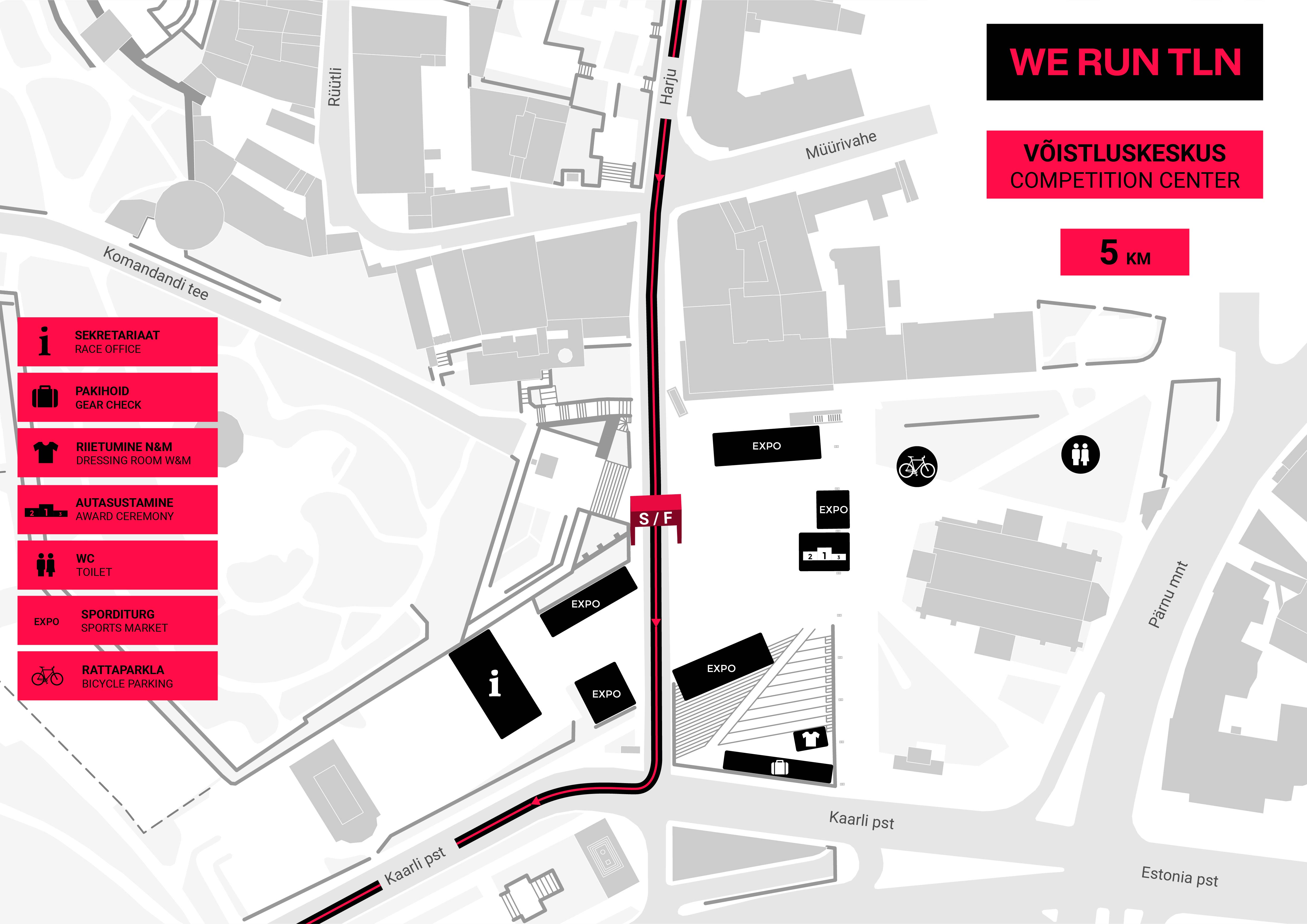 Nike Youth Run competition centre