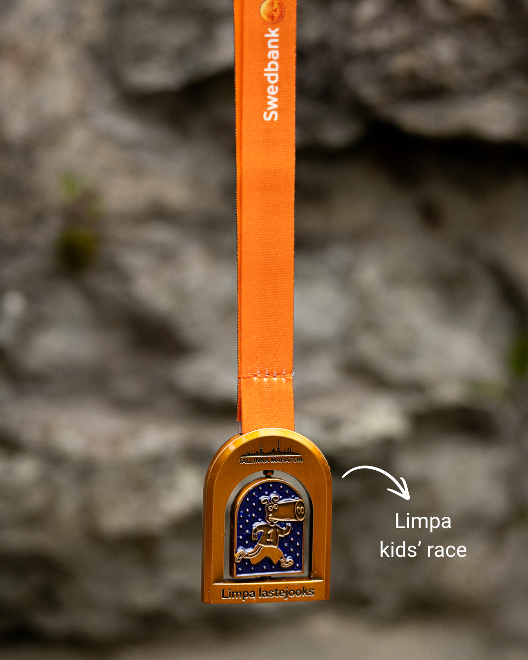 Laste virtuaaljooksu medal